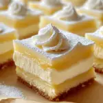 Vanilla Custard Cream Squares