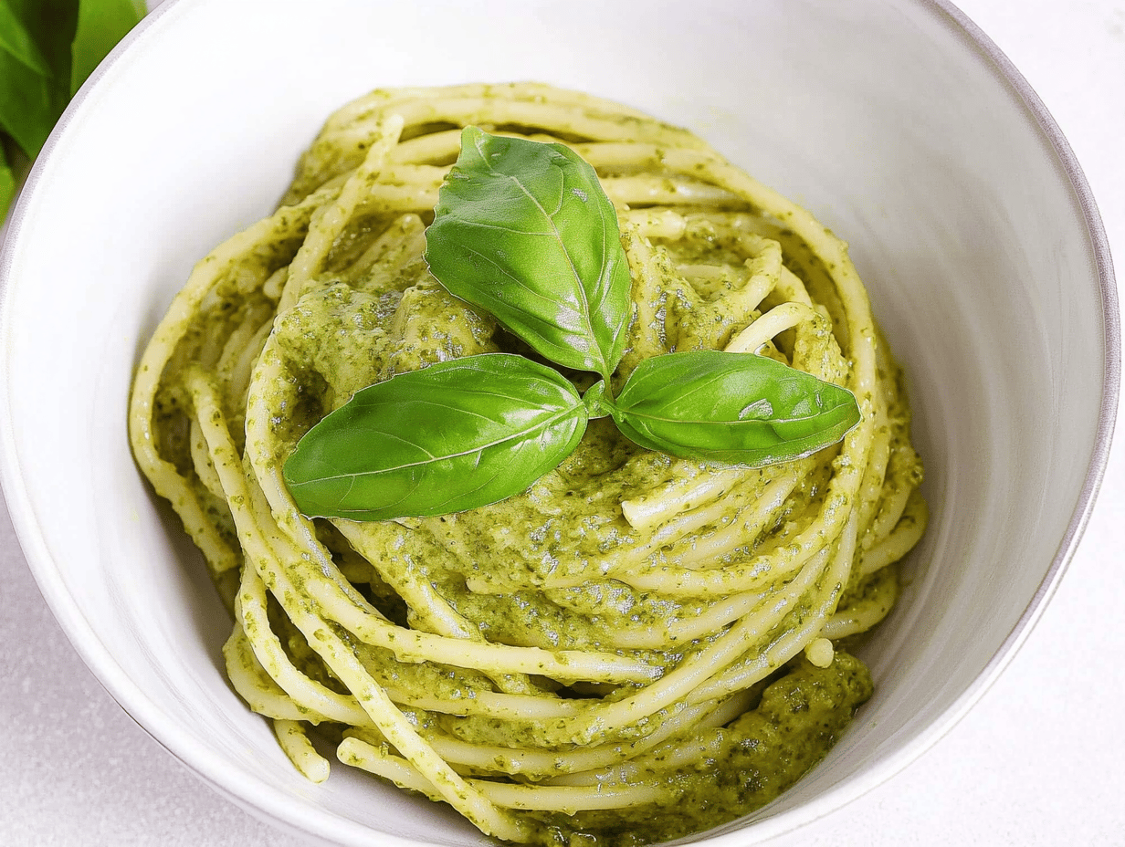 Easy Pasta Al Pesto Genovese