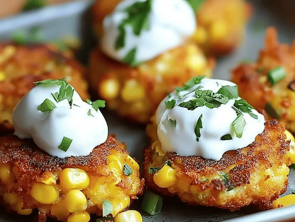 Mexican Street Corn Fritters