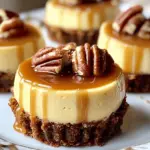 Mini Pecan Pie Cheesecakes