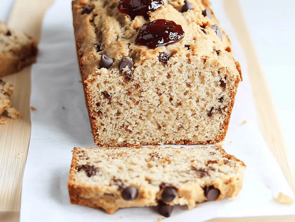 Coffee Lover's Chocolate Chip Banana Bread (No Eggs, Butter, or Dairy)