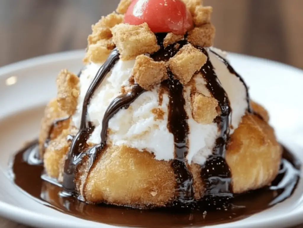 Mexican Fried Ice Cream