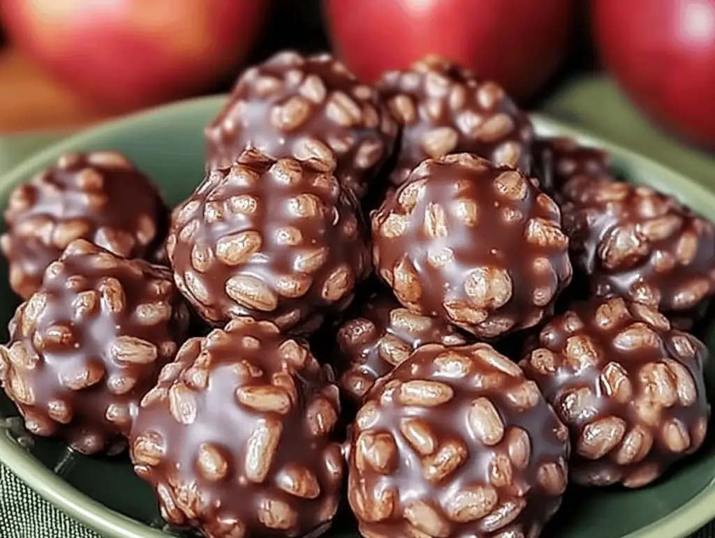 Chocolate Rice Krispie Balls