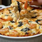 Creamy Shrimp and Crab Spinach Dip