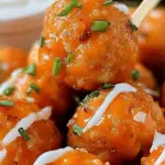 Buffalo Chicken Meatballs