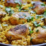 Moroccan Chicken & Rice