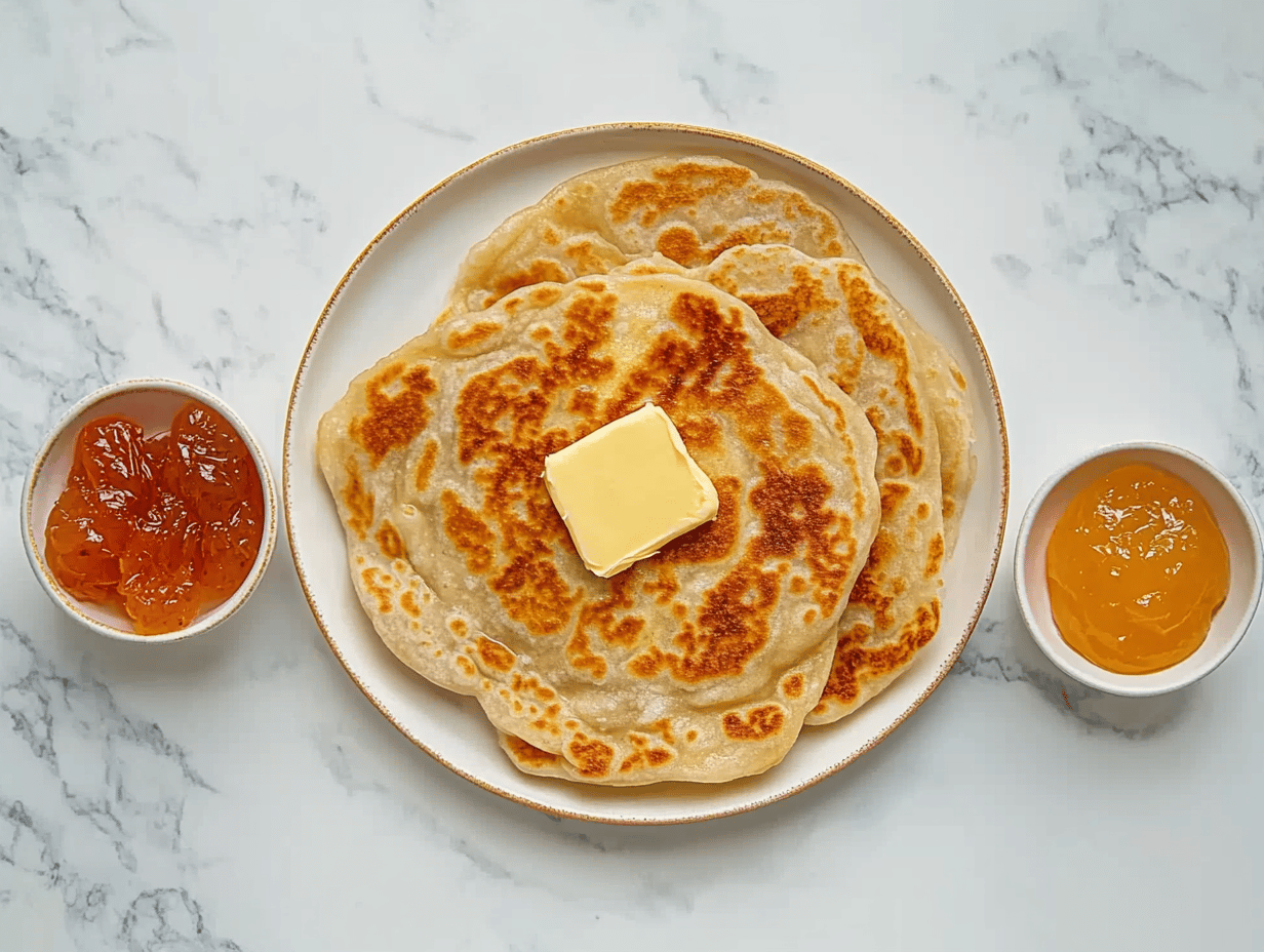 Msemen Dough for Square-Shaped Moroccan Pancakes