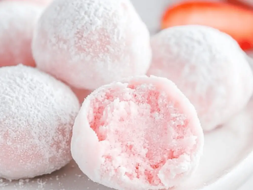 Homemade Strawberry Truffles