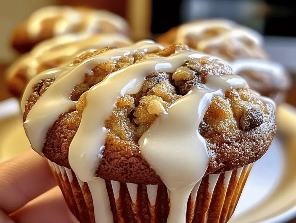 Gooey Cinnamon Cream Cheese Muffins