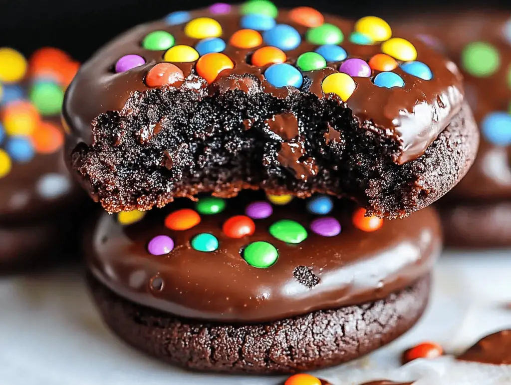 Cosmic Brownie Cookies