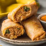 Cajun Boudin Egg Rolls