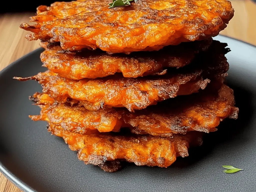 Crispy Butternut Squash Fritters with Garlic Dip