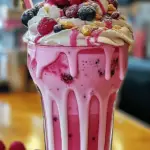 Pink Freakshake Extreme Milkshake