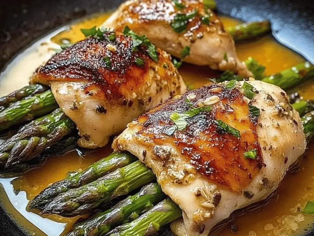 Asparagus Stuffed Chicken Breast