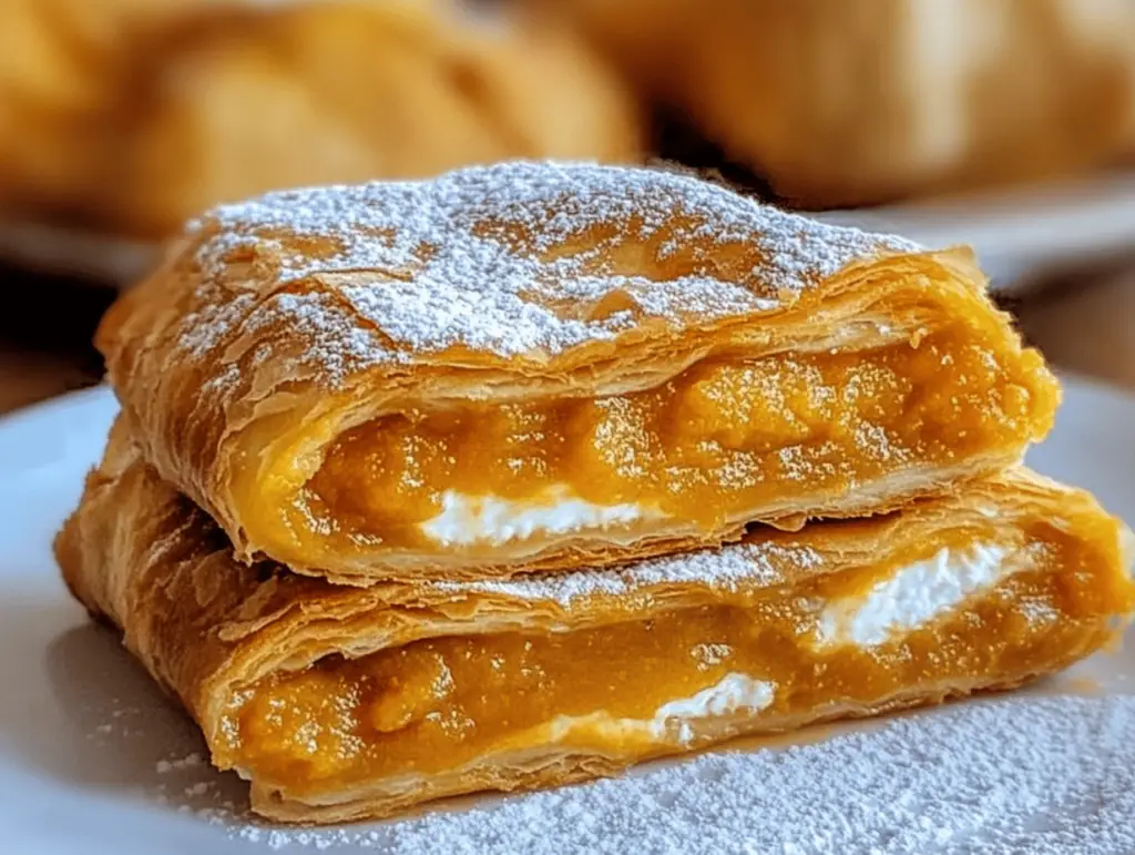 Delicious Pumpkin Crescent Rolls