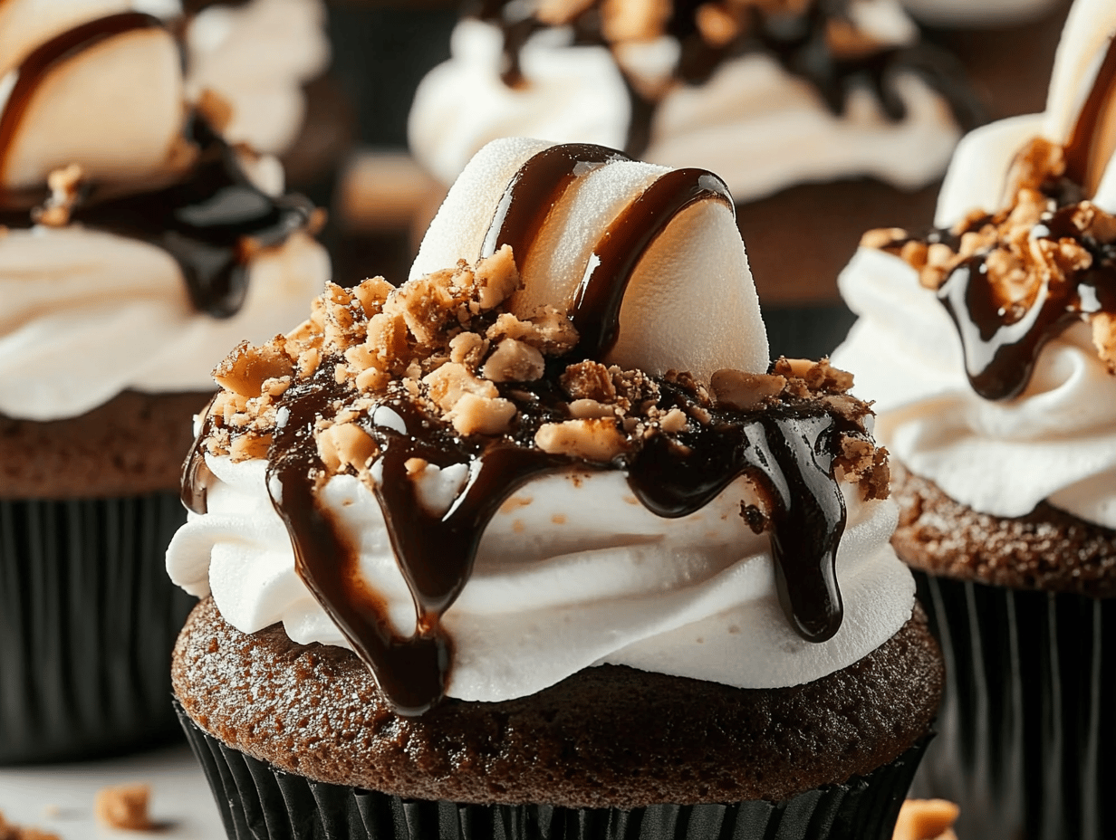 S’mores Cupcakes