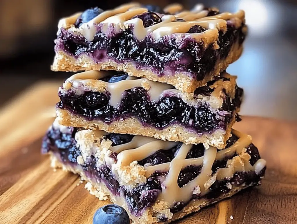 Delicious Blueberry Lemon Cookie Bars Recipe