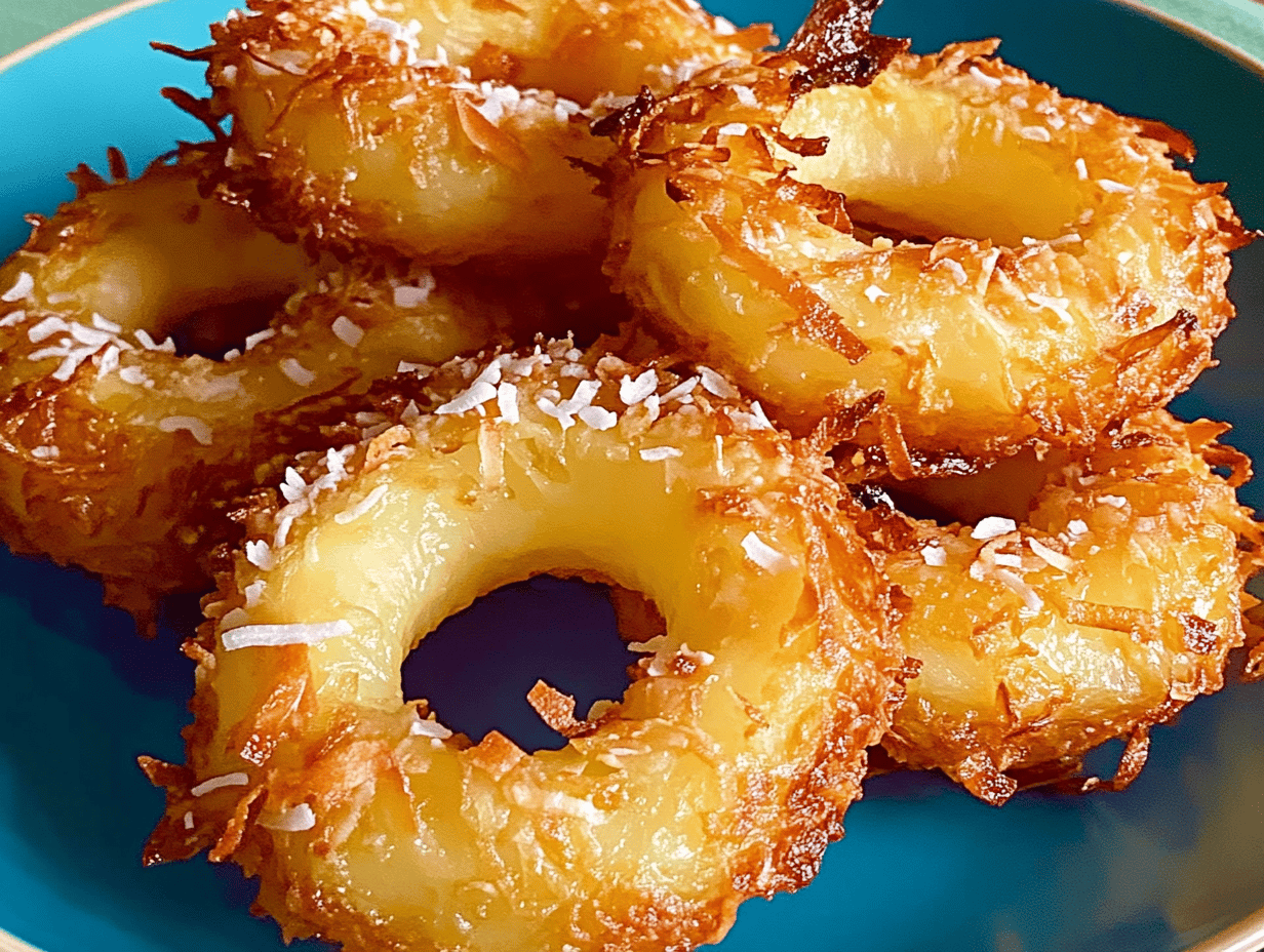 Crispy Caribbean Piña Colada Delight