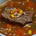 Hearty Beef Barley Soup