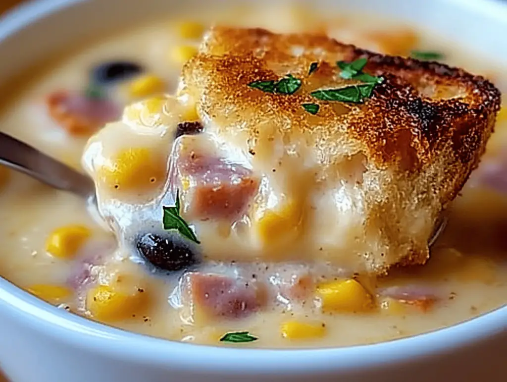 Chicken Cordon Bleu Soup