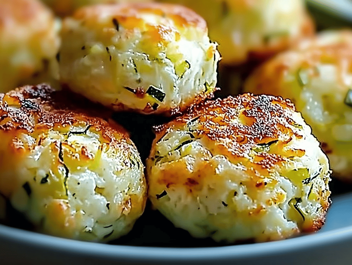Zucchini Garlic Bites