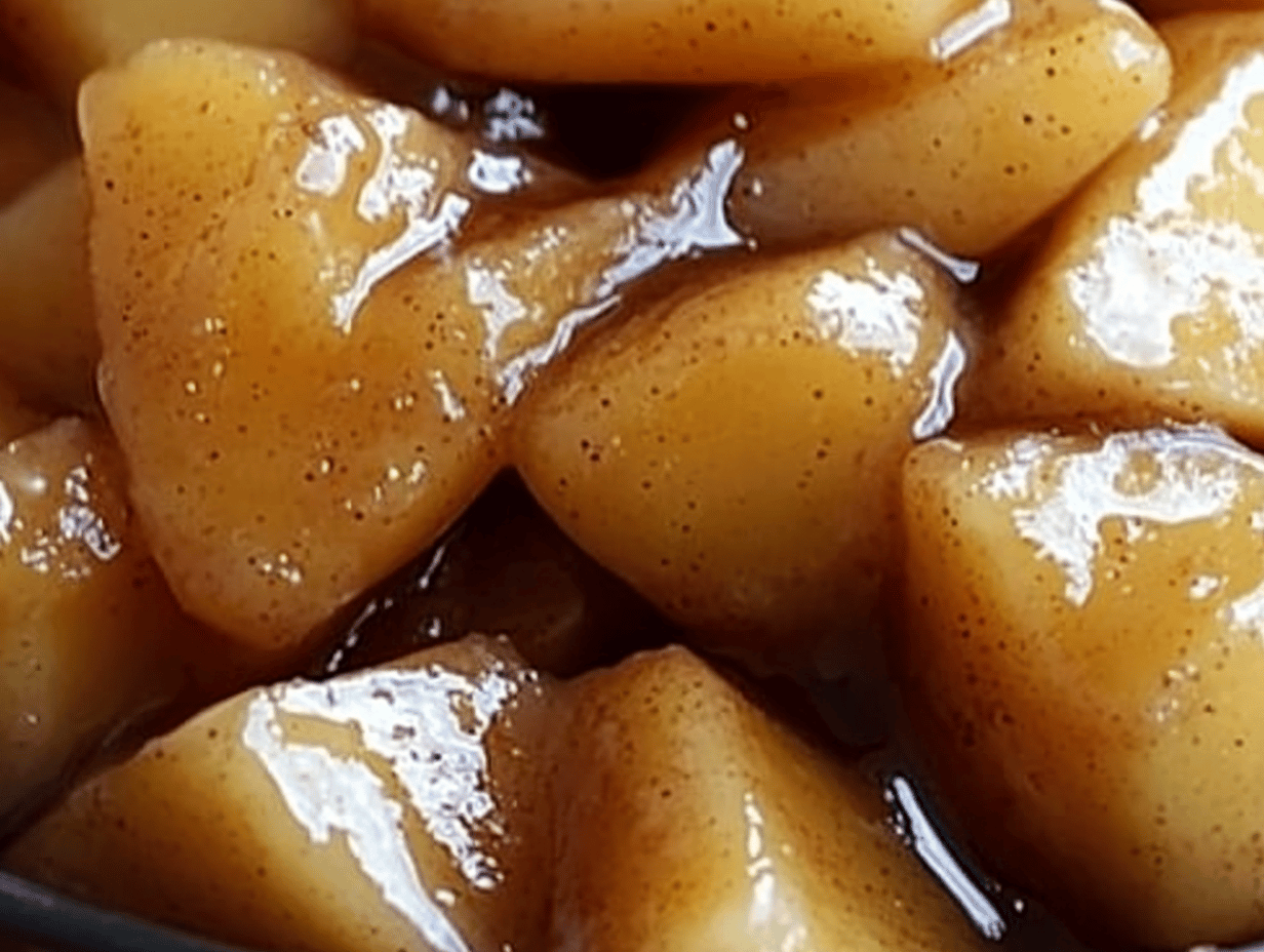 Slow Cooker Cracker Barrel Fried Apples