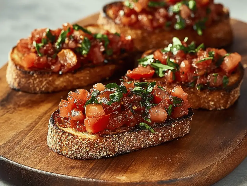 Classic Italian Bruschetta Recipe