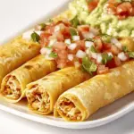 Crispy & Cheesy Chicken Flautas