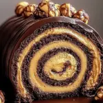 Reese's Peanut Butter Cup Roll Cake