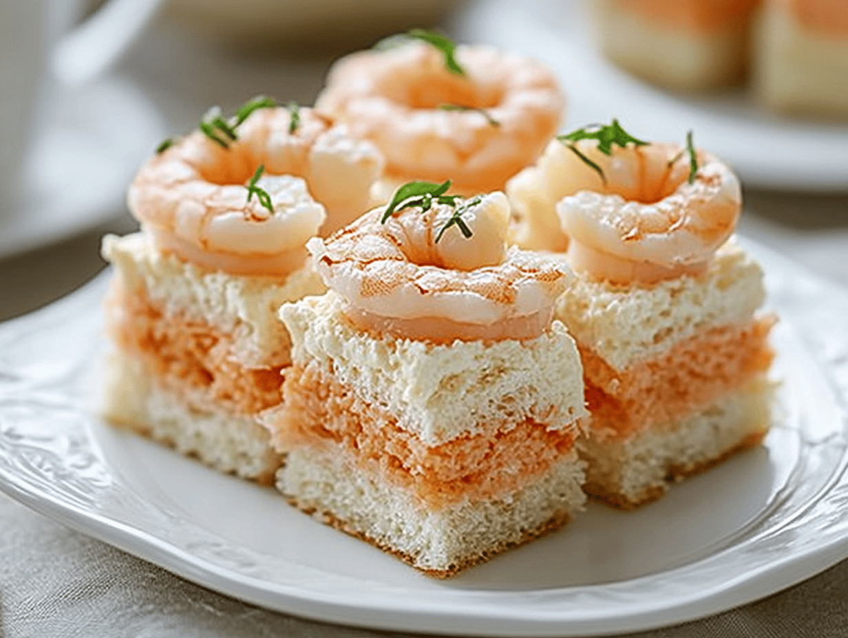 Irresistible Cheesy Shrimp Canapés