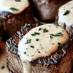 Garlic Butter Steak Bites with Parmesan Cream Sauce