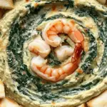 Rich and Creamy Shrimp and Crab Spinach Dip