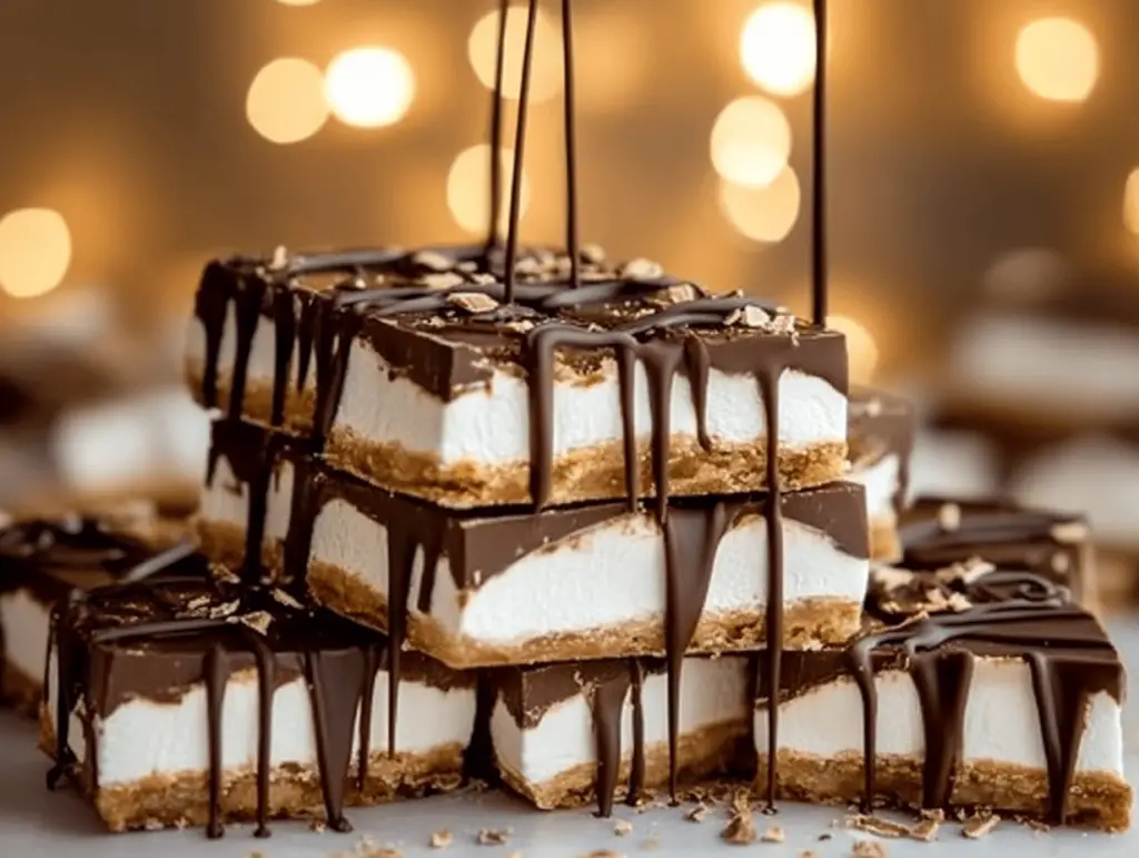 Gooey S'mores Chocolate Bars