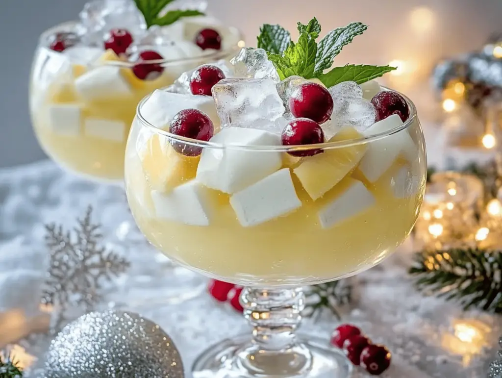 White Christmas Punch