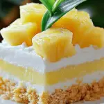 No Bake Pineapple Cream Dessert