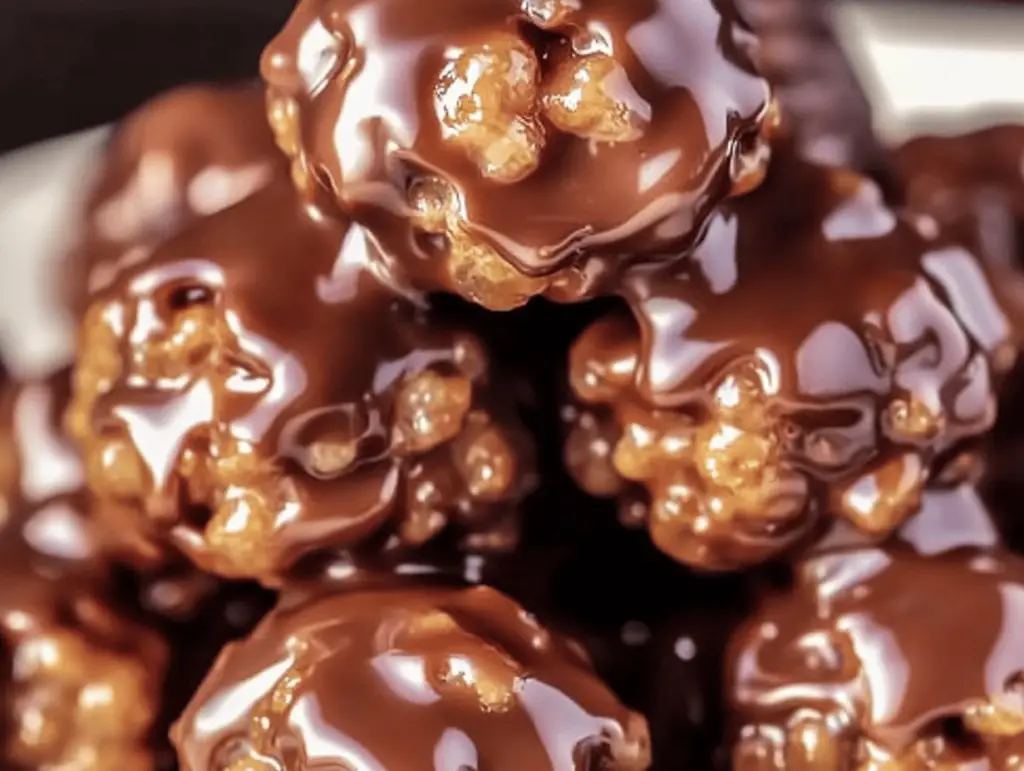 Chocolate Rice Krispie Balls