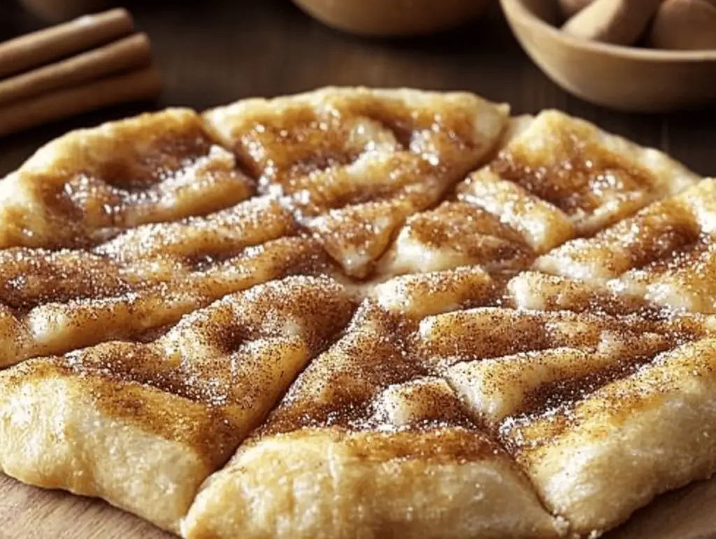 Delightful Cinnamon-Sugar Pizza with Crescent Rolls