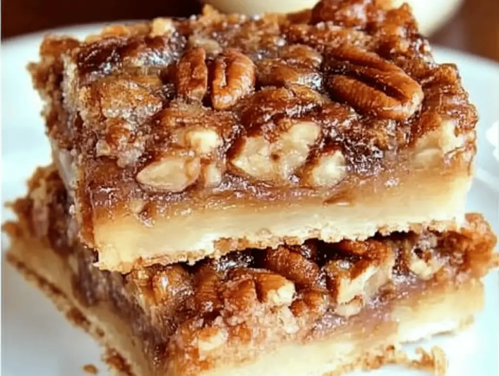 Easiest Pecan Bars Ever