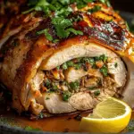 Carnitas-Stuffed Baked Chicken