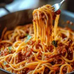 Bold and Savory Cowboy Spaghetti