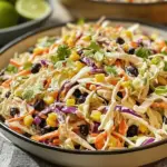 Tangy and Zesty Cowboy Coleslaw