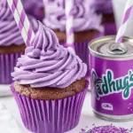 Grape Soda Cupcakes