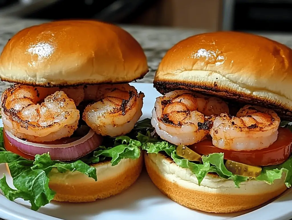 Delicious Shrimp Burgers for Your Next Cookout!