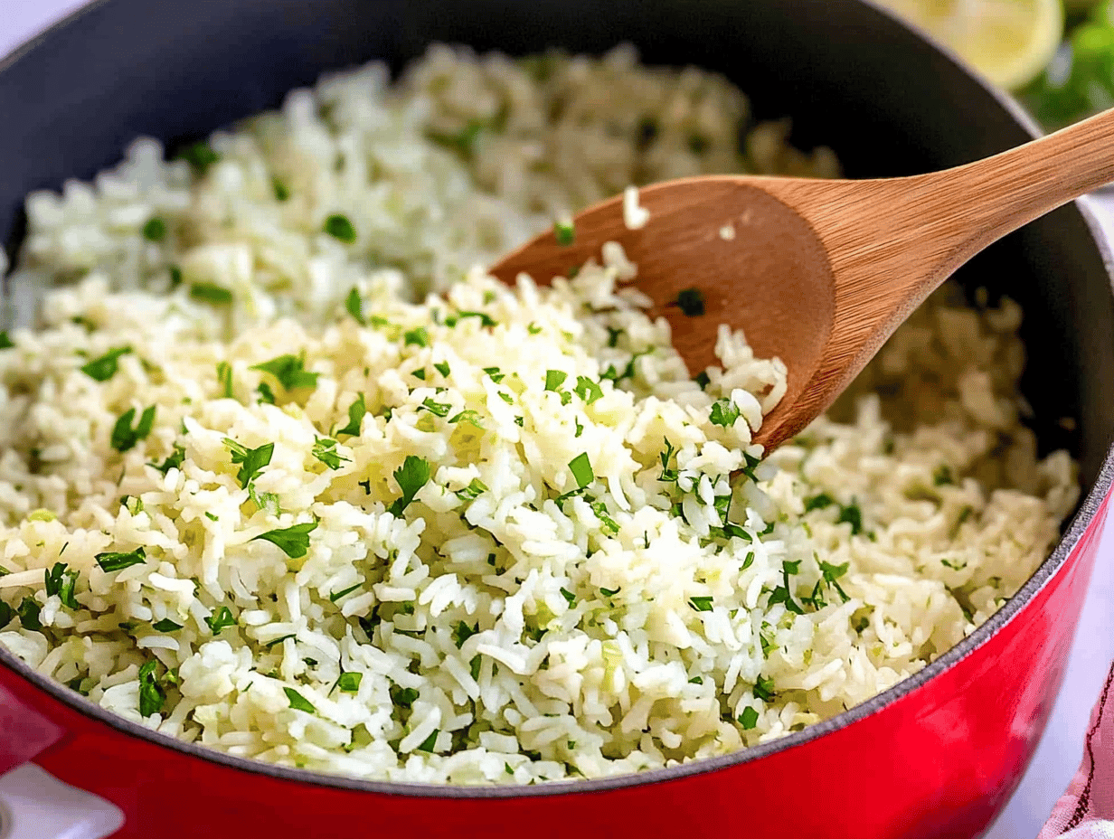 Perfect Cilantro Lime Rice