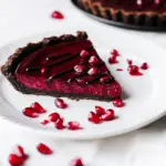 Chocolate Pomegranate Tart