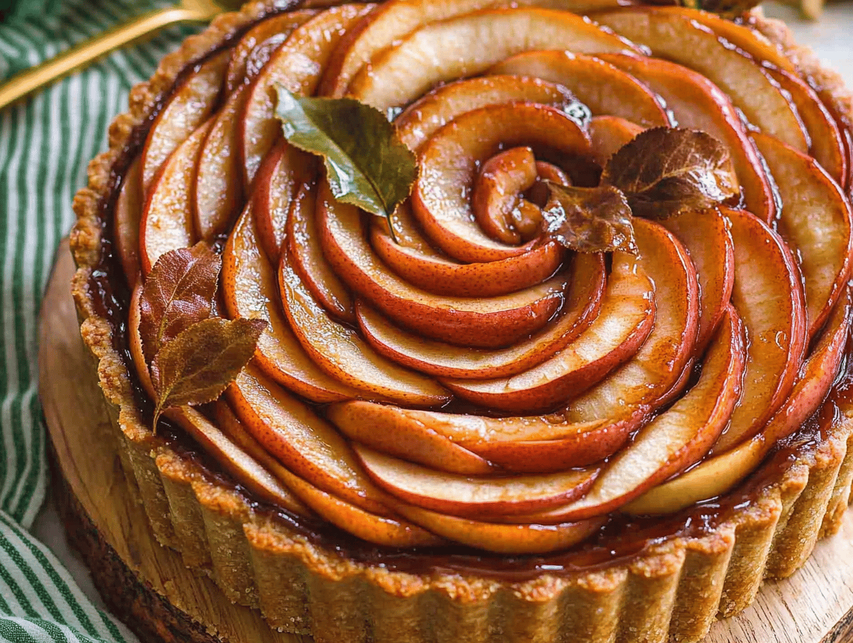 Apple Tart with Apple Butter