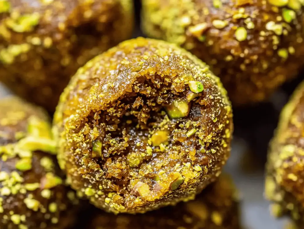 Pumpkin Pistachio Energy Balls