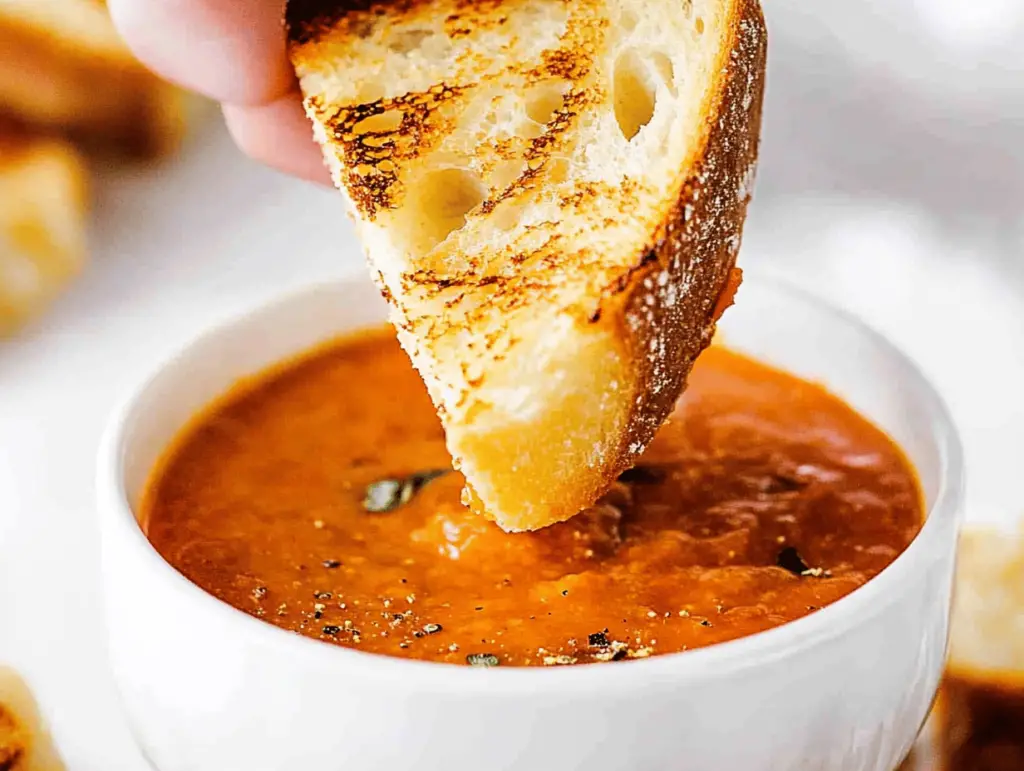 Roasted Tomato Basil Soup