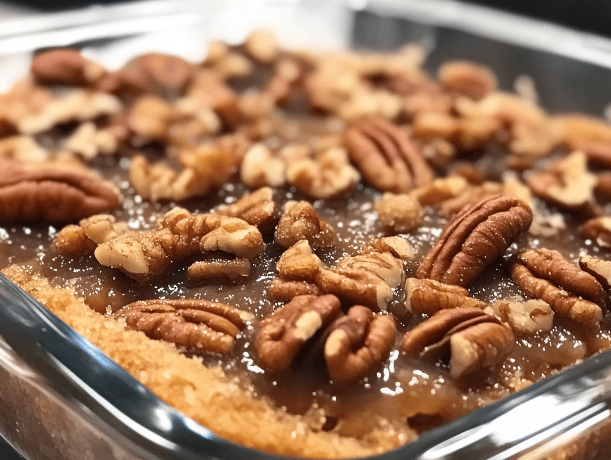 Pecan Dump Cake