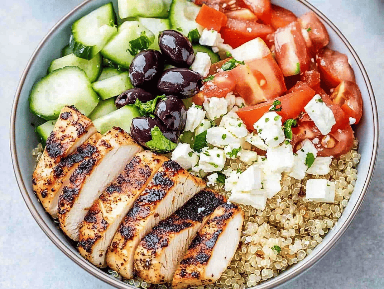 Greek Chicken Bowl